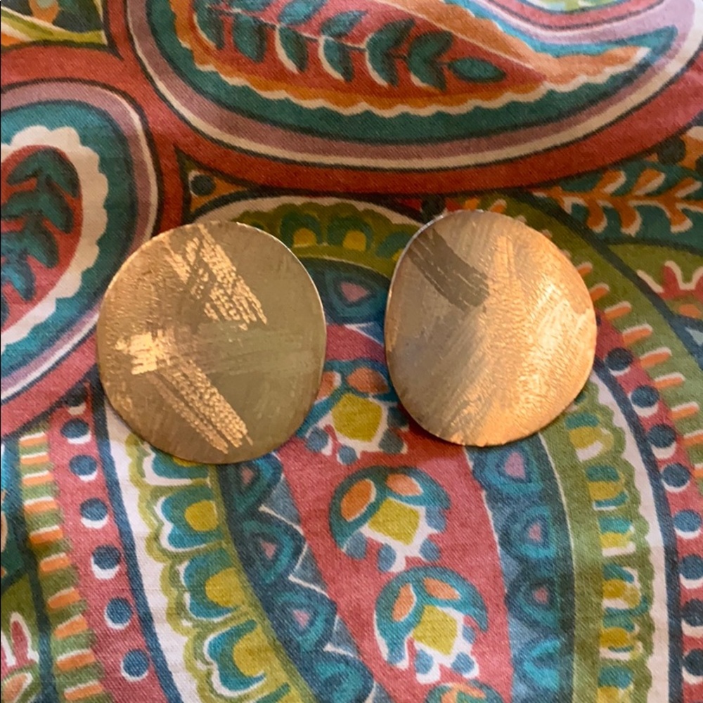 Chan Luu sterling silver disc earrings